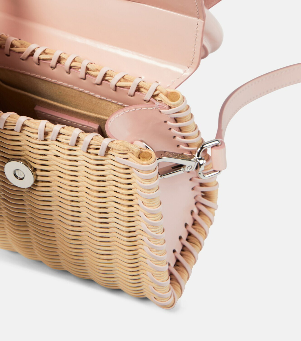 Jacquemus Le Chiquito Moyen Osier tote bag Jacquemus