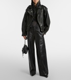 Isabel Marant Aneli leather biker jacket