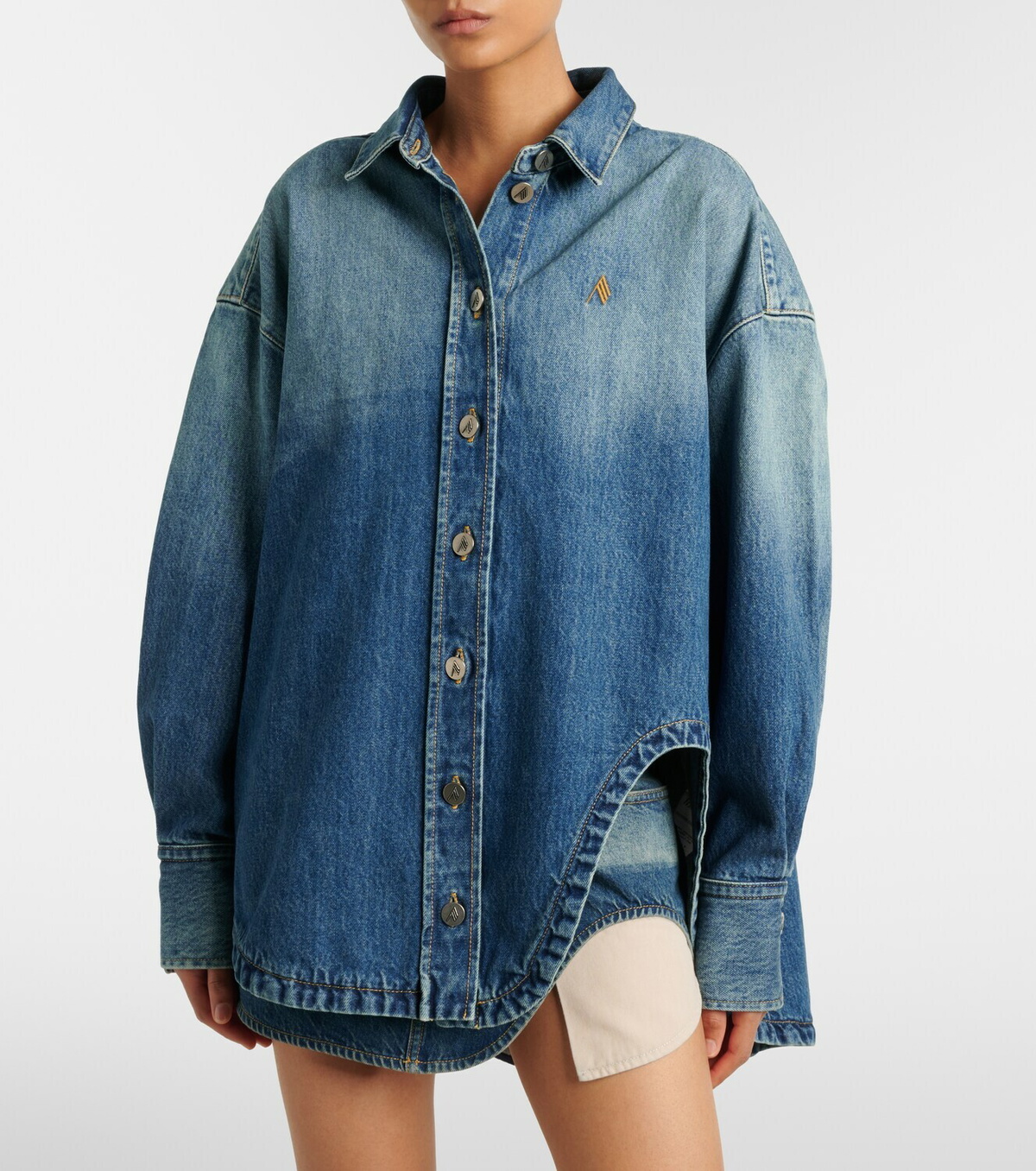 The Attico Denim shirt