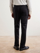Paul Smith - Straight-Leg Pleated Wool Suit Trousers - Black
