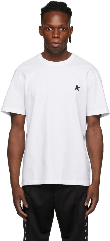Photo: Golden Goose White Star Logo T-Shirt