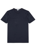 Sunspel Cotton T-shirt Navy