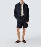Jacquemus Mocassin suede slides