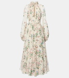 Giambattista Valli Floral silk midi dress