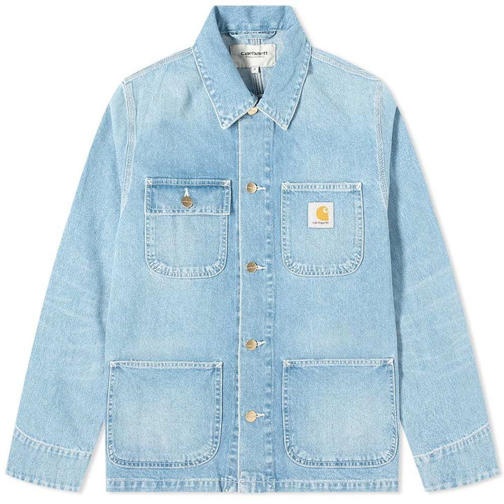 Photo: Carhartt WIP Michigan Denim Chore Coat