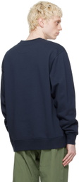 DANCER Navy Flower Sweatshirt