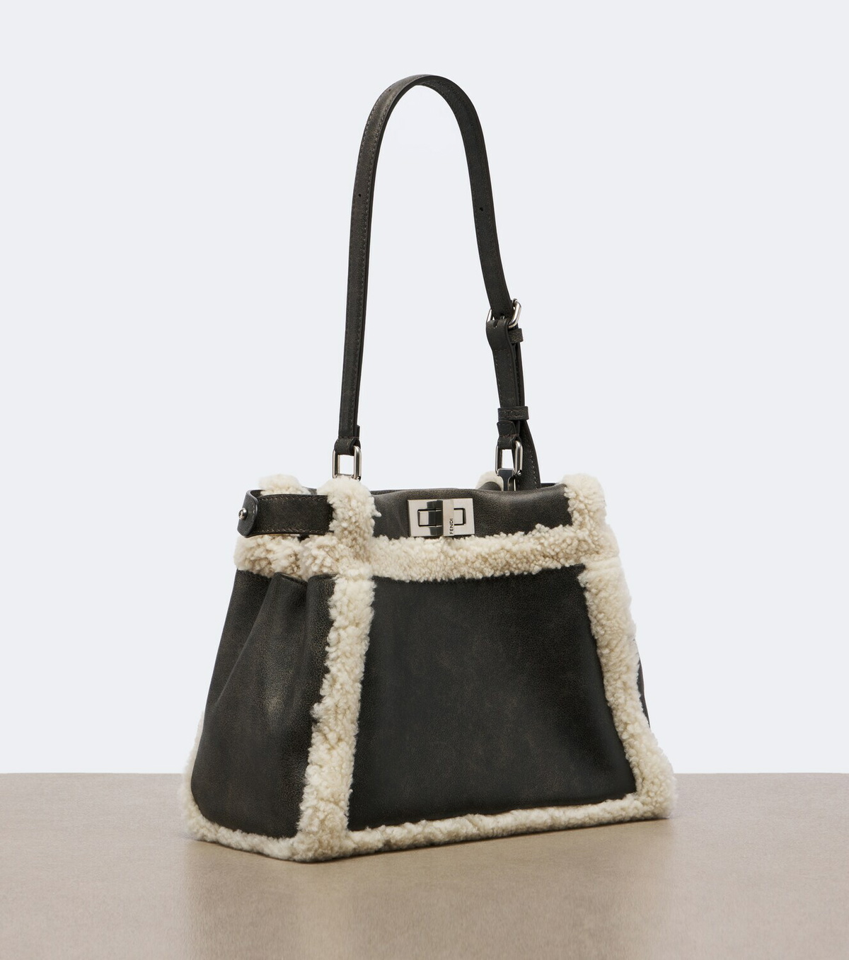 Fendi My Peekaboo® Small leather shoulder bag