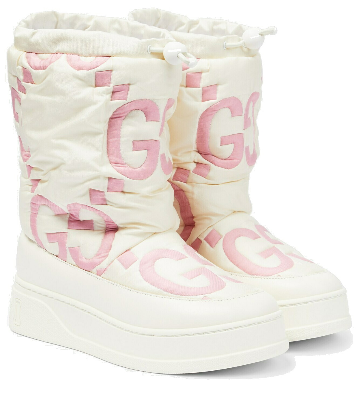 Gucci - GG matelassé snow boots Gucci