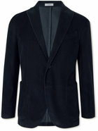 Boglioli - K-Jacket Slim-Fit Stretch-Cotton Corduroy Suit Jacket - Blue