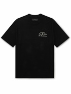 AMIRI - Logo-Print Cotton-Jersey T-Shirt - Black