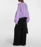 Loewe Anagram mohair-blend sweater