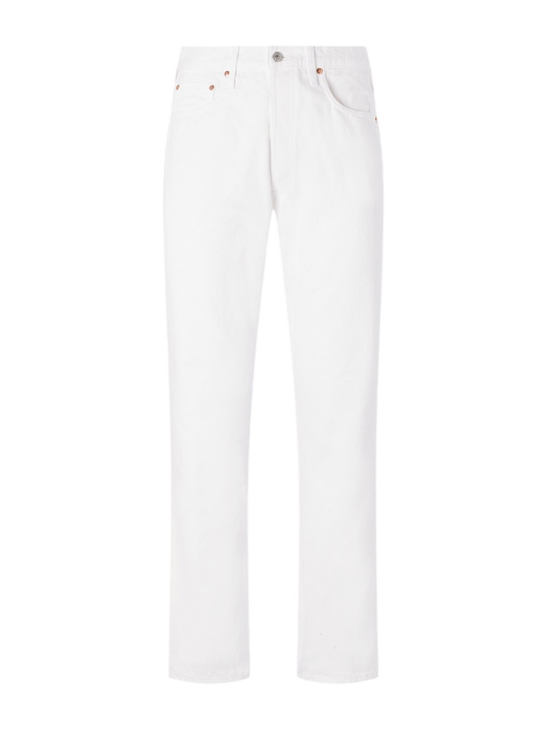 Photo: OrSlow - 90's Straight-Leg Jeans - White