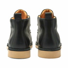 Fracap Men's M120 Natural Vibram Sole Scarponcino Boot in Black