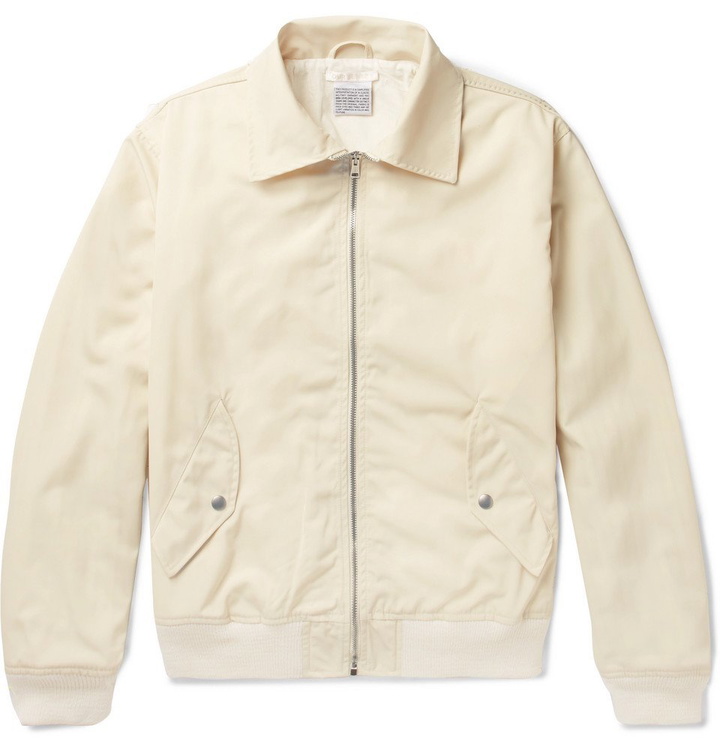 Photo: Our Legacy - Tech Half Faille Blouson Jacket - Men - White