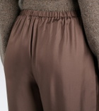 Róhe Silk straight pants