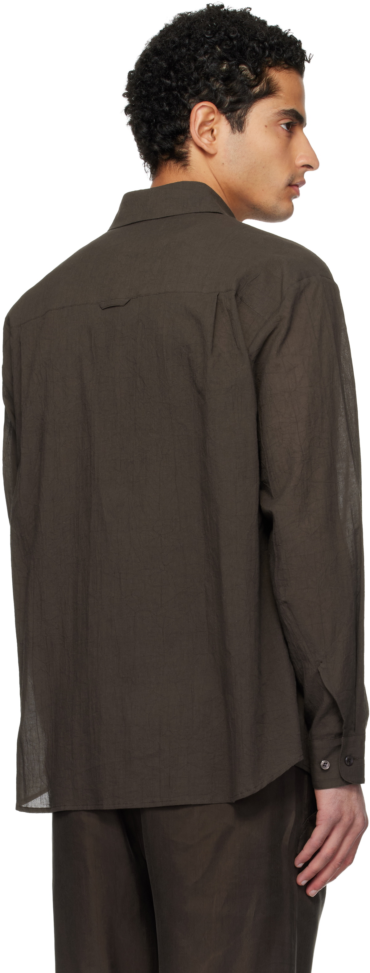 POST ARCHIVE FACTION (PAF) Brown Archive Shirt