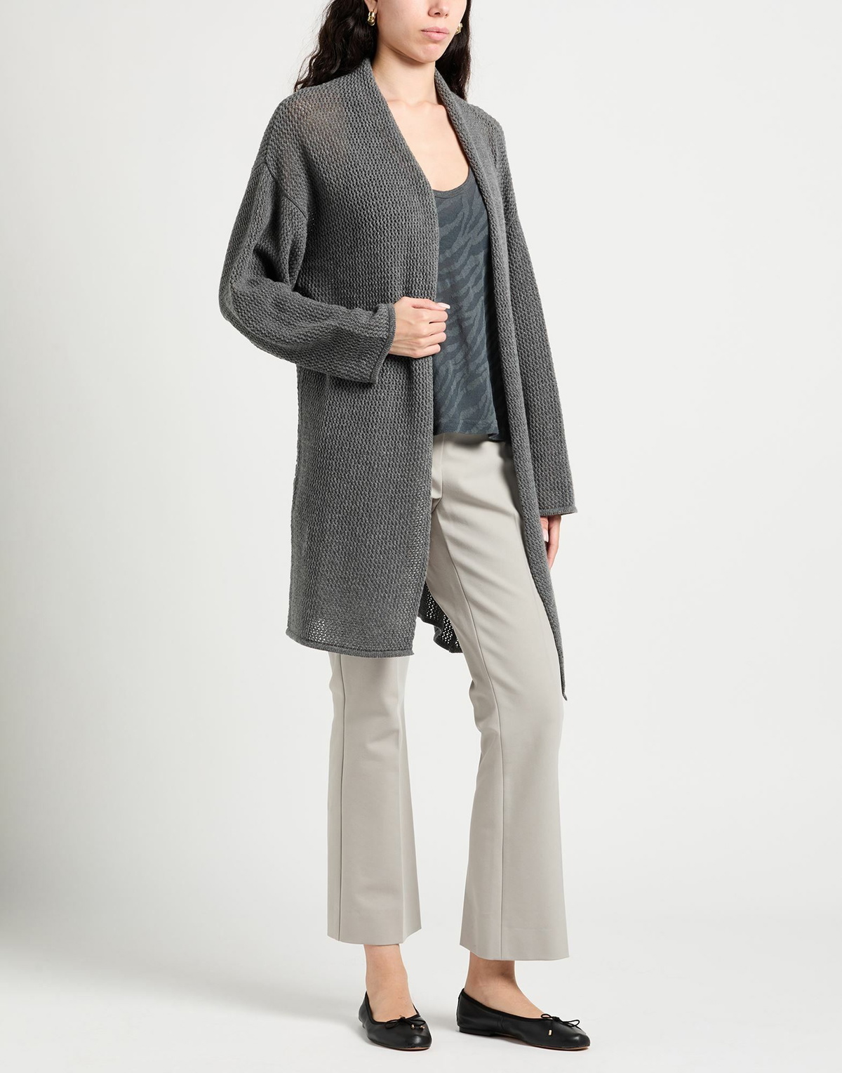 Crossley Womens Cardigan in Grey