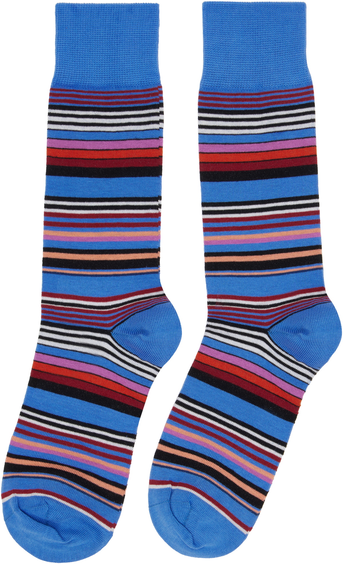 Paul Smith Three-Pack Multicolor Stripe Socks