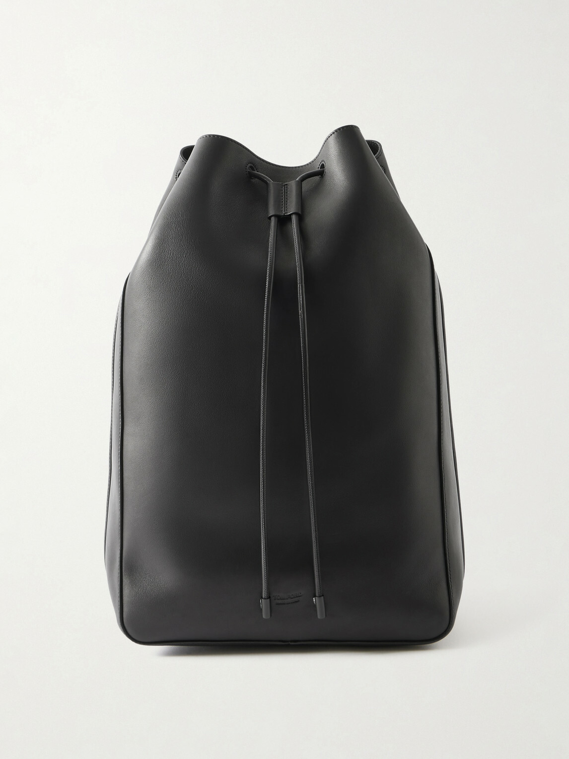 TOM FORD - T Line Leather Drawstring Backpack