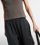 Acne Studios Cotton wide-leg sweatpants