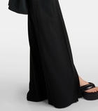 Dries Van Noten Wool-blend maxi skirt