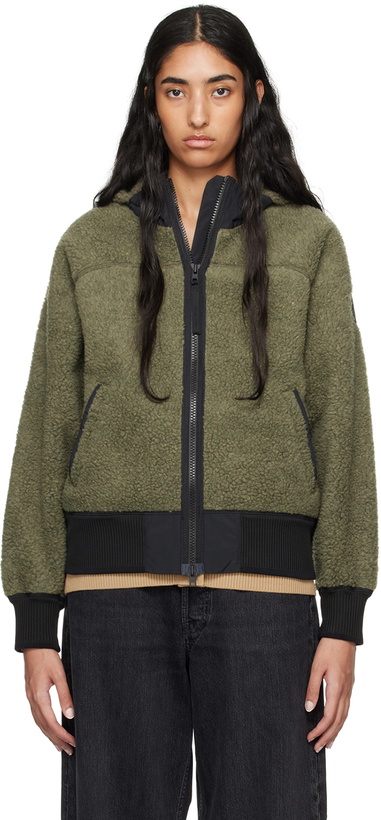 Photo: Canada Goose Green Simcoe Hoodie