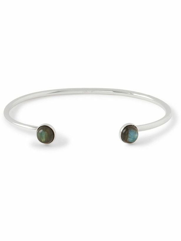 Photo: Mikia - A Silver Labradorite Cuff - Silver