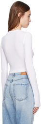 COTTON CITIZEN White Verona Long Sleeve T-Shirt
