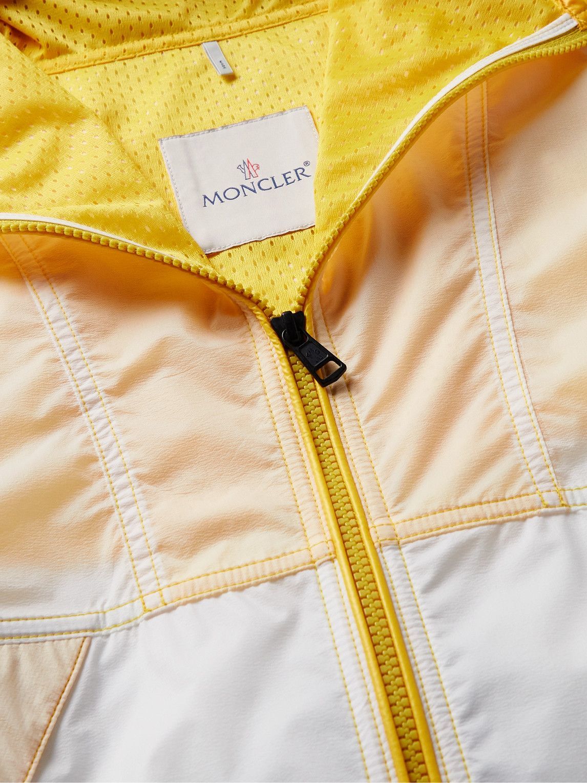 Moncler - Doi Logo-Appliquéd Webbing-Trimmed Nylon Hooded Jacket