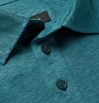 Ermenegildo Zegna - Slub Linen Polo Shirt - Blue