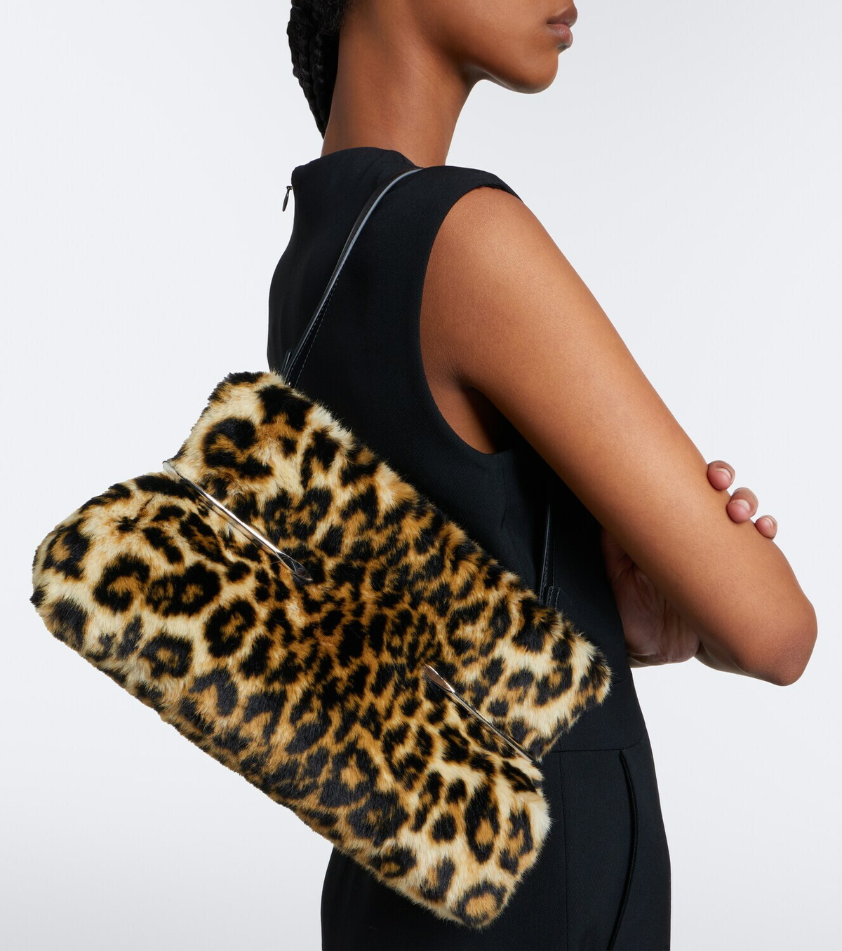 Givenchy Pinch Soft leopard-print clutch