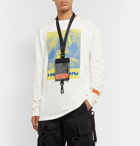 Heron Preston - Shell and PVC Passport Lanyard - Black