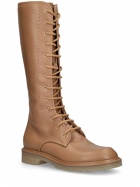 MAX MARA - Lvr Exclusive Leather Combat Boots