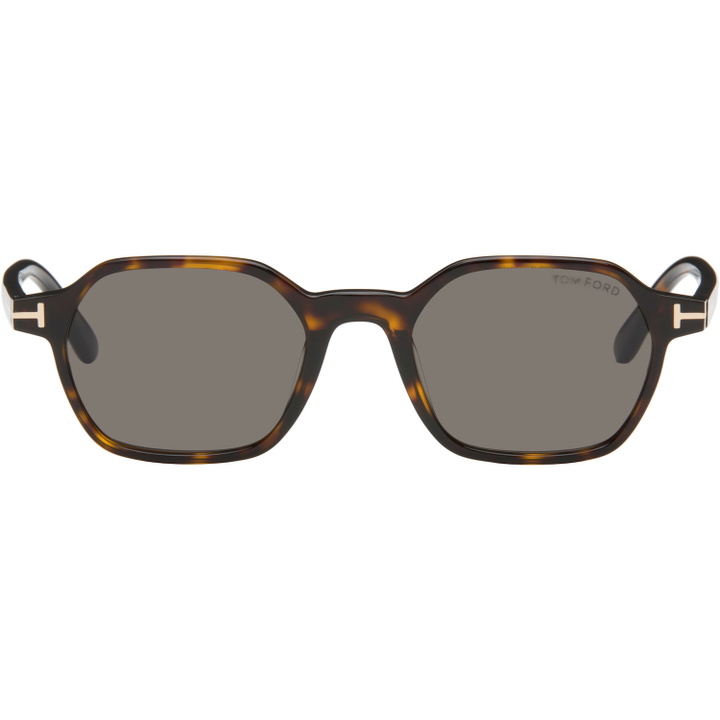 Photo: TOM FORD Brown Joey Sunglasses