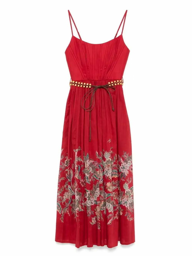 Photo: ZIMMERMANN Floral-Print Midi Dress