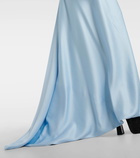 Vivienne Westwood Galaxy strapless satin gown