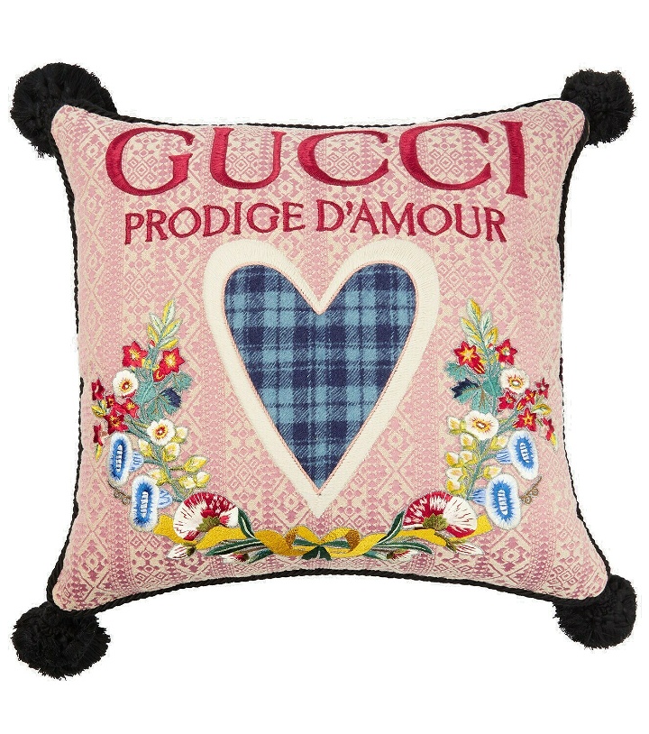 Photo: Gucci - Embroidered cushion