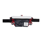 Thom Browne Red and Blue Ripstop Webbing Pouch