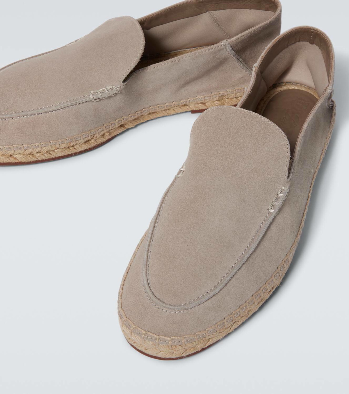 Loro Piana Seaside Walk suede espadrilles