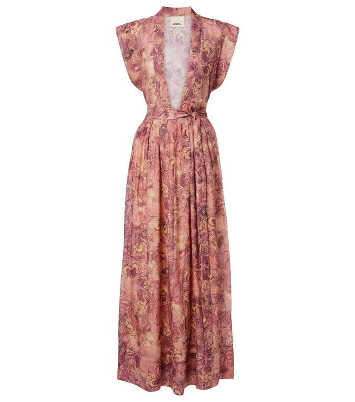 Photo: Isabel Marant Melissa printed silk voile maxi dress