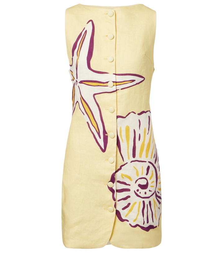 Photo: Cala de la Cruz Rhoda printed linen minidress