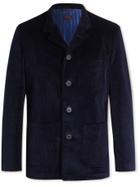 MP Massimo Piombo - Guru Cotton-Blend Corduroy Blazer - Blue
