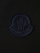 MONCLER - Logo Patch Cotton Sweatshirt