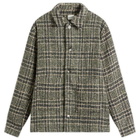 Bound Men's Textured Woven Overshirt in Yosemite Check