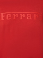 FERRARI - Scuba Logo Viscose Crewneck Sweatshirt