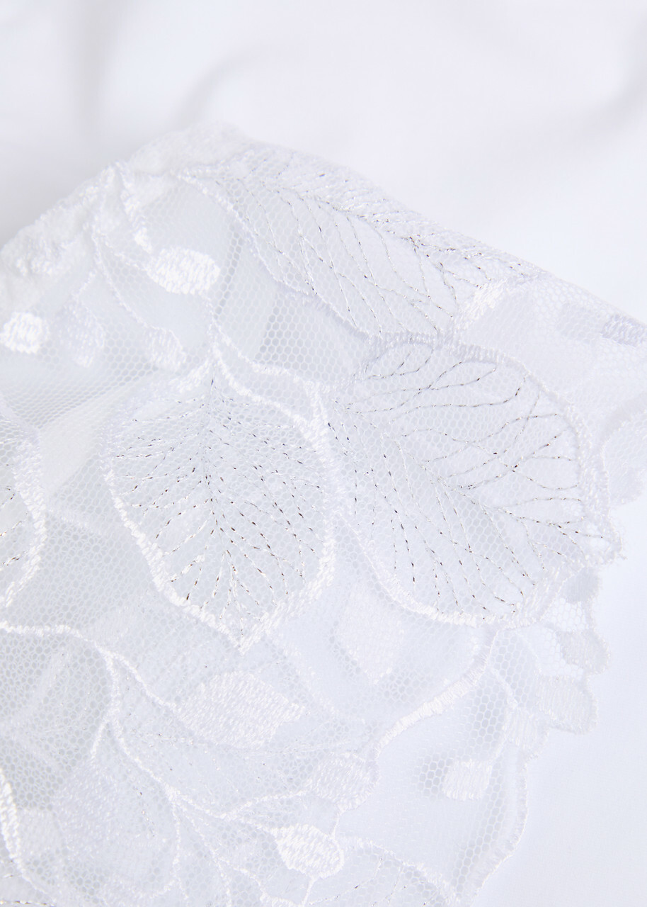 Simone PÉRÈLE Lace Briefs White