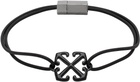 Off-White Black Arrow Rubber Bracelet