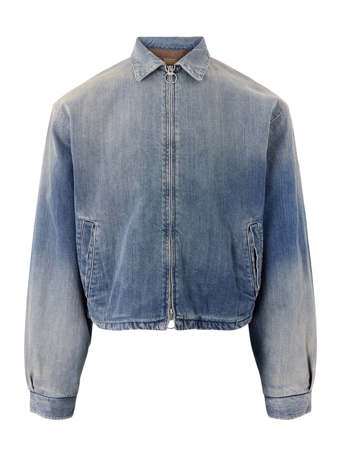 KAPITAL - Cactus Panelled Denim Jacket - Blue KAPITAL