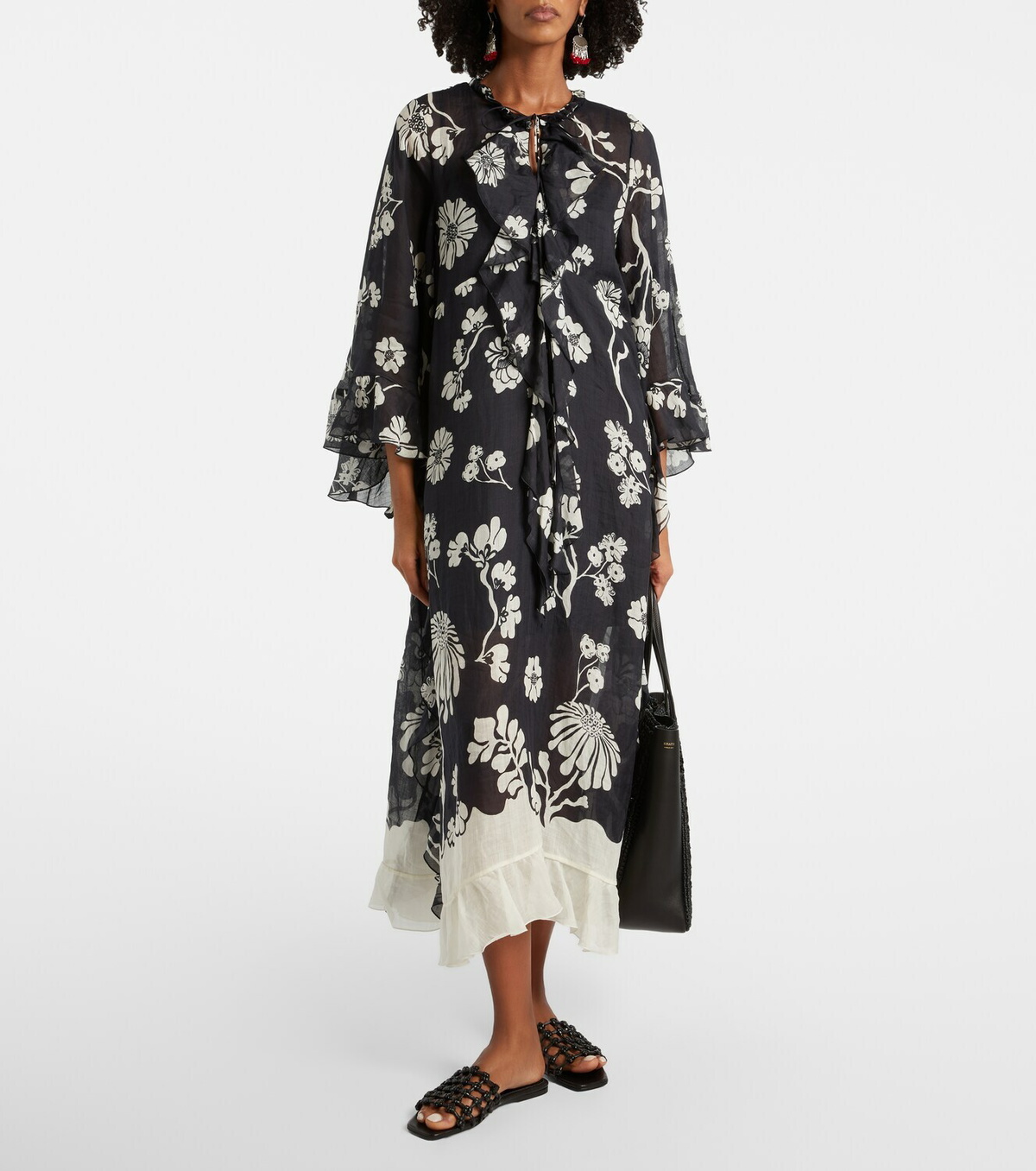 Dorothee Schumacher Floral Daydream midi dress