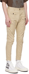 Dsquared2 Beige Sexy Cargo Pants